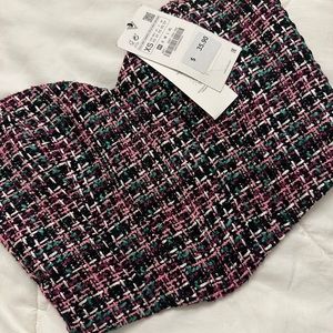 Zara cropped corset.
